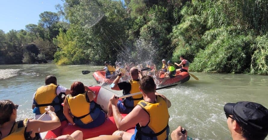 Rafting Turístico Cañón de Almadenes y Cuevas Monigotes y la Nutria.
