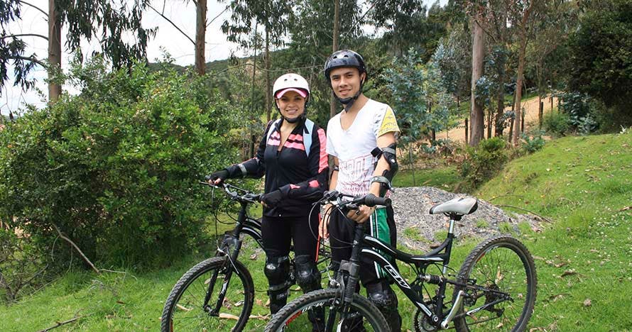 Recorre en bicicleta el Desierto de la Tatacoita en Nemocón 