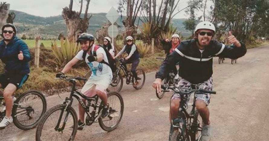 Recorre en bicicleta el Desierto de la Tatacoita en Nemocón 