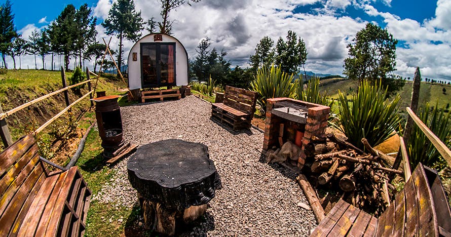 Disfruta una noche en glamping en pareja