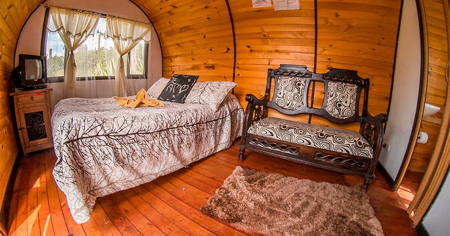 Disfruta una noche en glamping en pareja