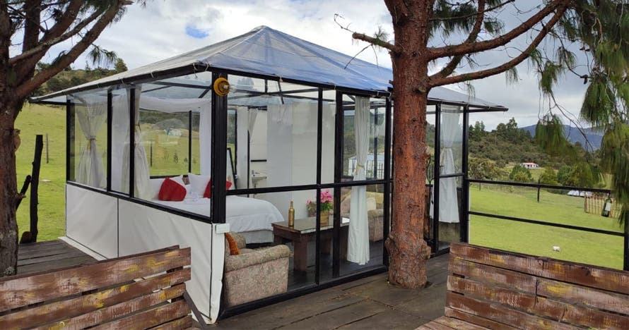 Disfruta una noche en glamping en pareja