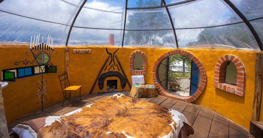 Disfruta una noche en glamping en pareja