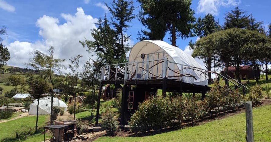 Disfruta una noche en glamping en pareja