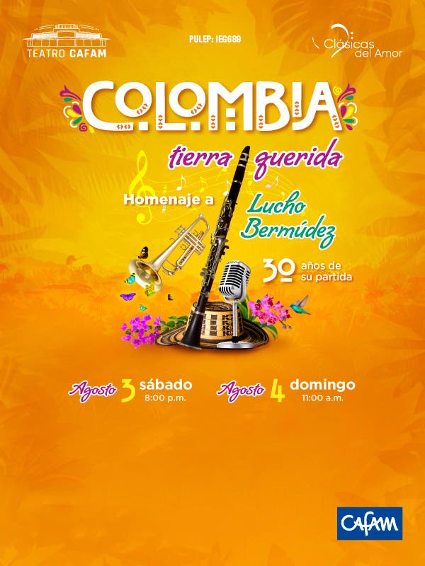 Colombia tierra querida - Homenaje a Lucho Bermúdez
