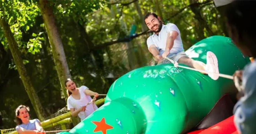 Campamento Río Loco: 14 pruebas tipo Humor Amarillo