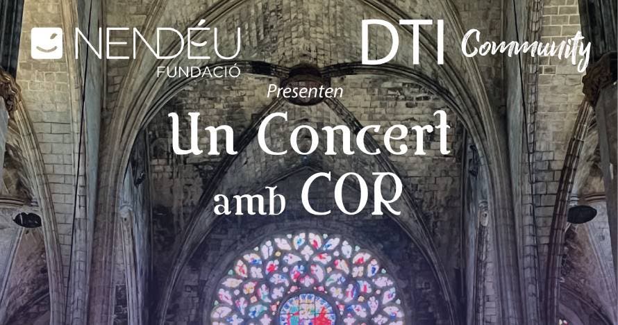Un concert amb Cor