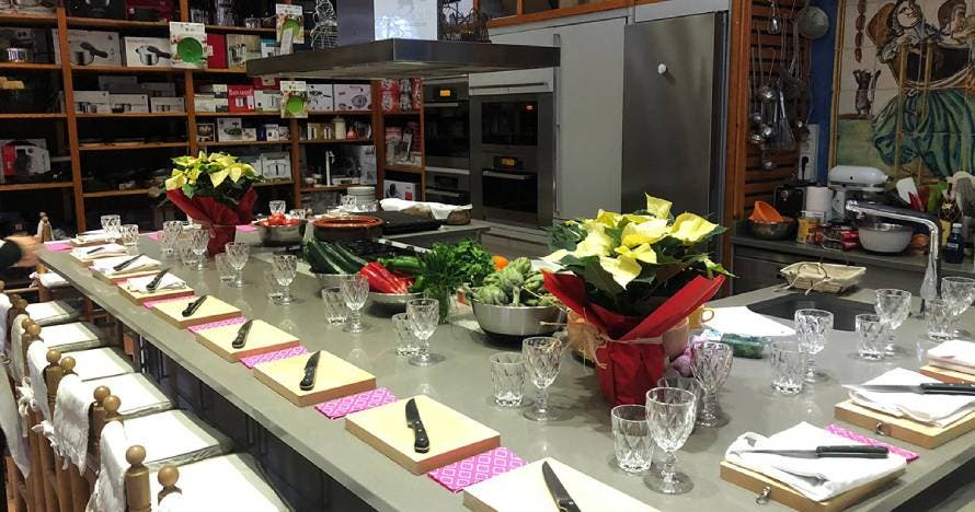 Bono regalo, clases de cocina en la escuela  Alambique