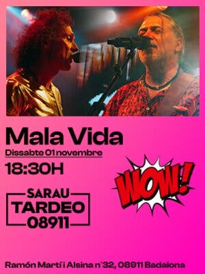 Concierto Mala Vida en Sarau08911