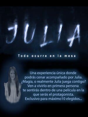 Julia, una cena de terror... donde cenarás de miedo