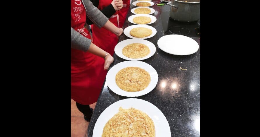 Sesión de tortillas y empanadas