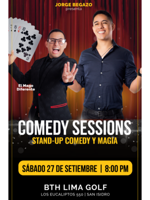 Jorge Begazo presenta: Comedy sessions