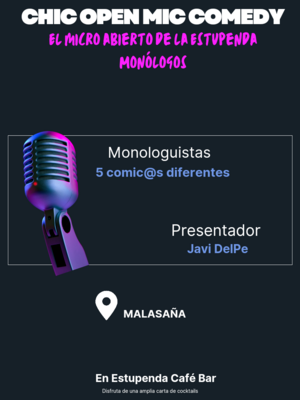 El micro abierto de la Estupenda