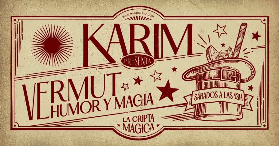 Karim - Vermut, Humor y Magia