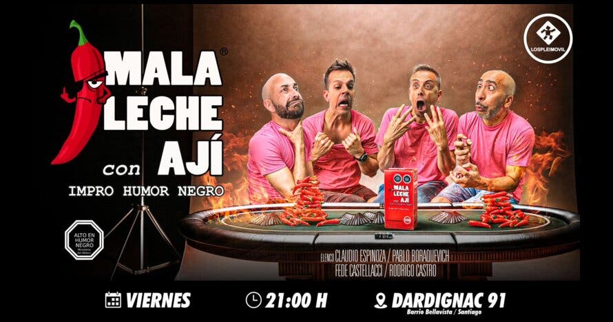 Mala leche con ají - Lospleimovil impro show