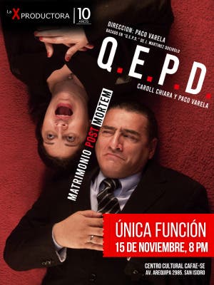 QEPD Matrimonio Post mortem