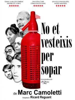 No et vesteixis per sopar