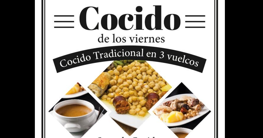 Cocido tradicional en 3 vuelcos: una experiencia gourmet irresistible