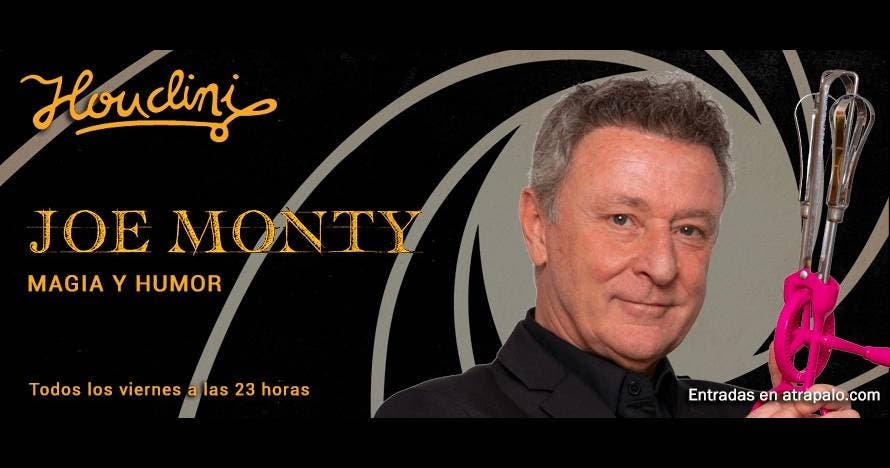 Joe Monty. Magia y humor muy de cerca