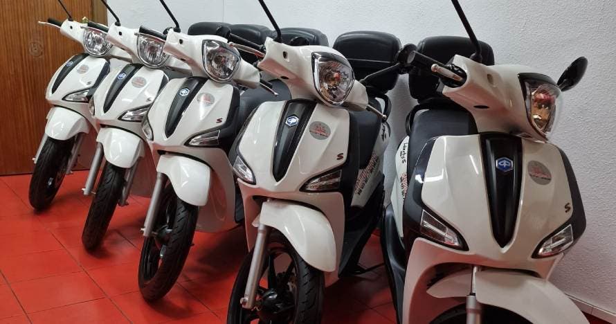 Alquiler de motocicletas en Madrid