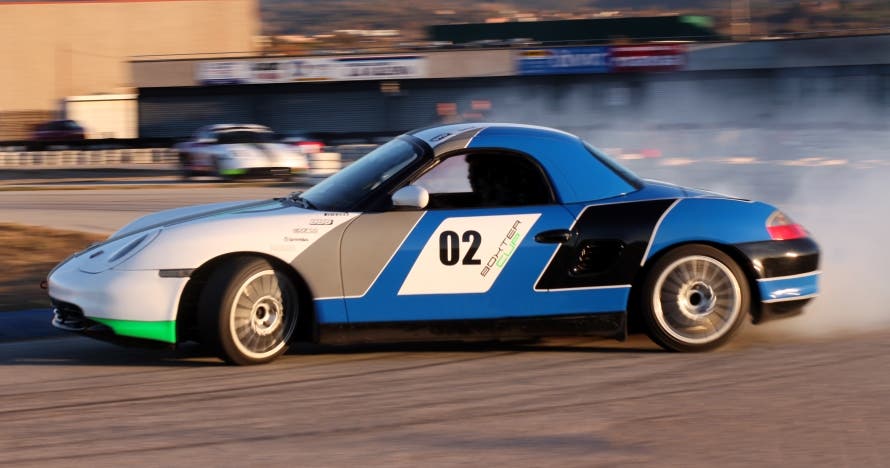Conducción Drift en un BMW en Circuito Drift Asfalto Brunete