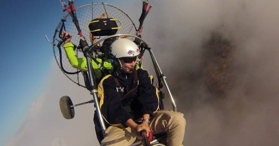 Vuelo de 30 minutos en paramotor