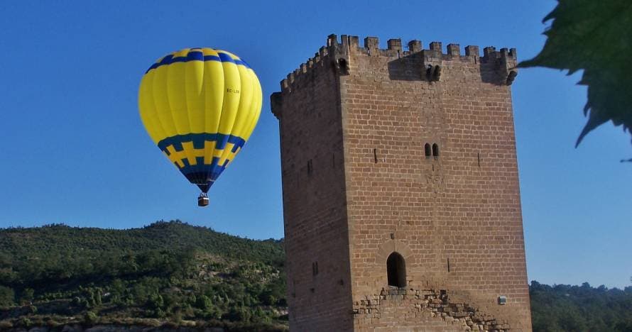 Vuelo en Globo: los campos vizcaínos a vista de pájaro