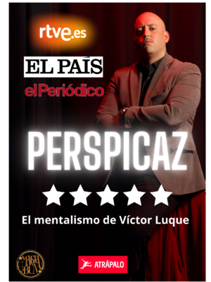 Perspicaz - El Mentalismo de Víctor Luque Magia BCN