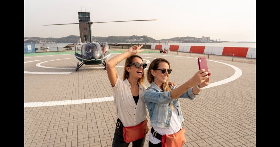 Lisboa 360º: Tour en helicóptero, a pie y en barco