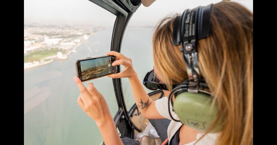Lisboa 360º: Tour en helicóptero, a pie y en barco