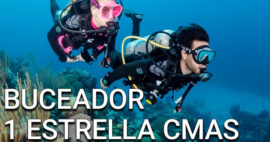 Curso Iniciación al buceo B1 Estrella CMAS