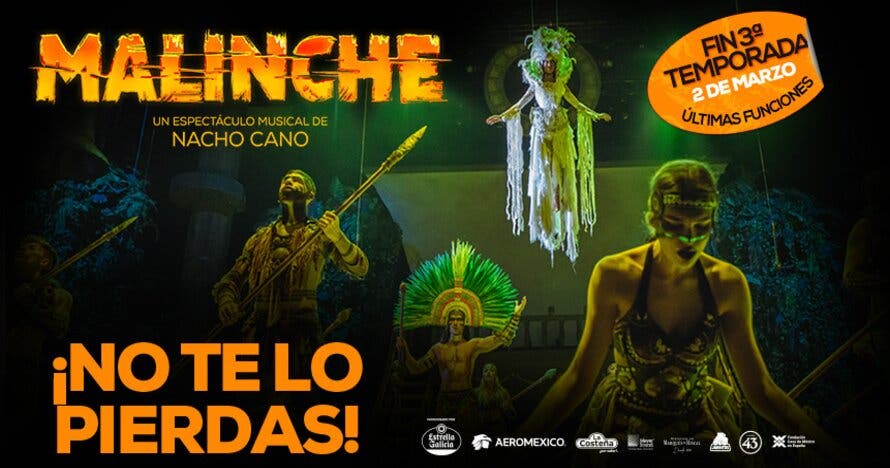 Malinche, un musical de Nacho Cano