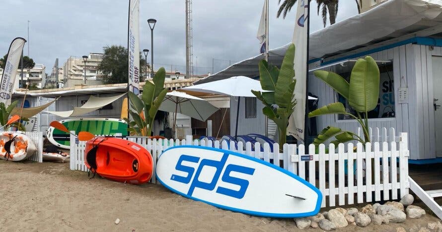 Alquiler de paddle surf 1 hora en Sitges