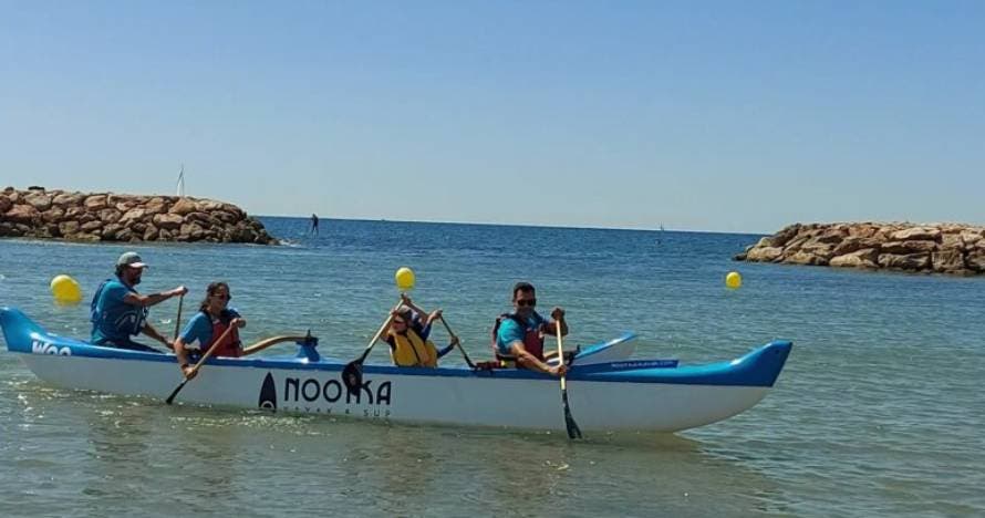 Excursión en Canoa Hawaiana (para 4 personas)
