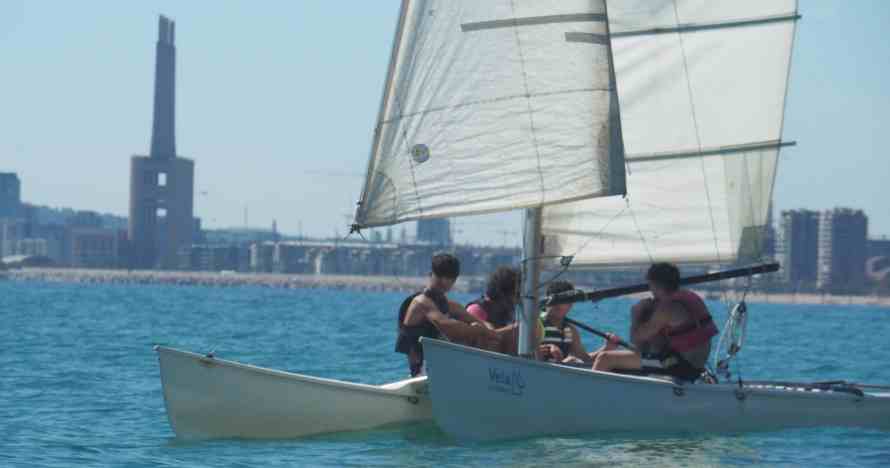 Salida en catamarán
