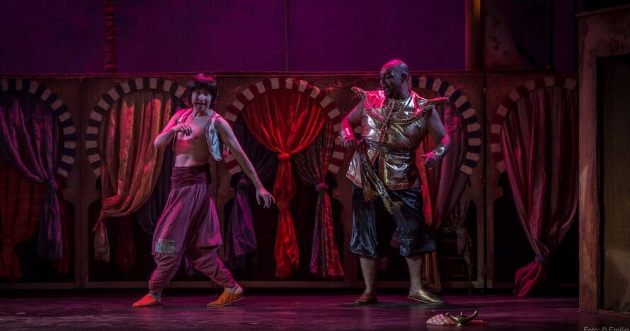 Aladino y la lámpara