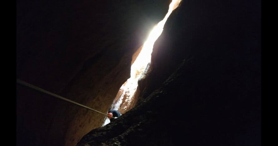 Espeleología- Pou de la Portella