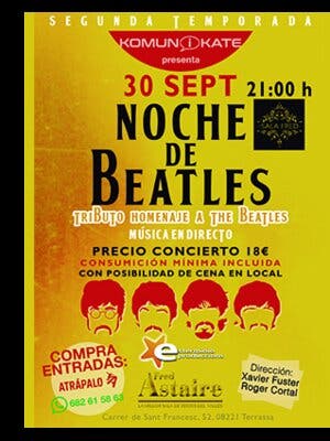Noche de Beatles en Terrassa - Sala Fred Astaire