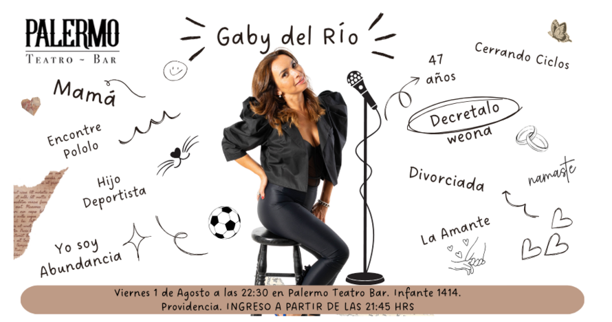 Gaby del Rio en Espacio Palermo