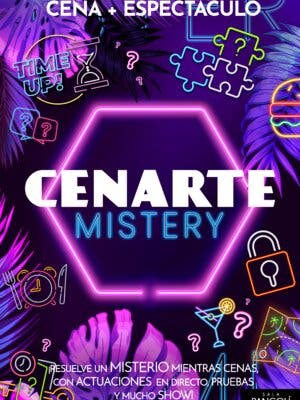 Cenarte Mistery: Cena + Resolver un misterio con mucho show