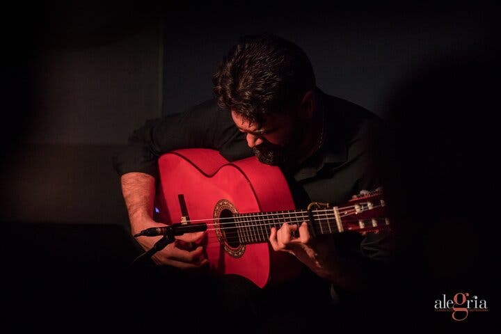 Espectáculo auténtico de flamenco. Alegria y gastronomia Málaga