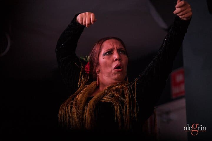 Espectáculo auténtico de flamenco. Alegria y gastronomia Málaga