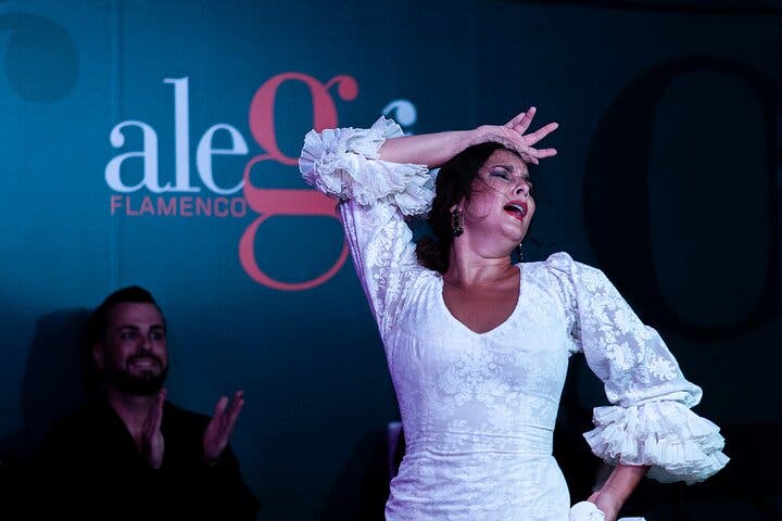 Espectáculo auténtico de flamenco. Alegria y gastronomia Málaga
