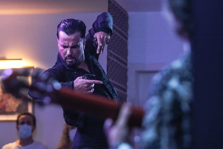 Espectáculo auténtico de flamenco. Alegria y gastronomia Málaga