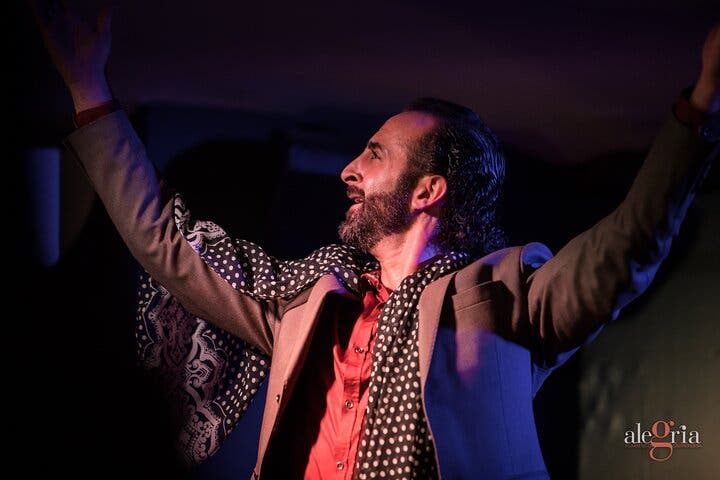 Espectáculo auténtico de flamenco. Alegria y gastronomia Málaga
