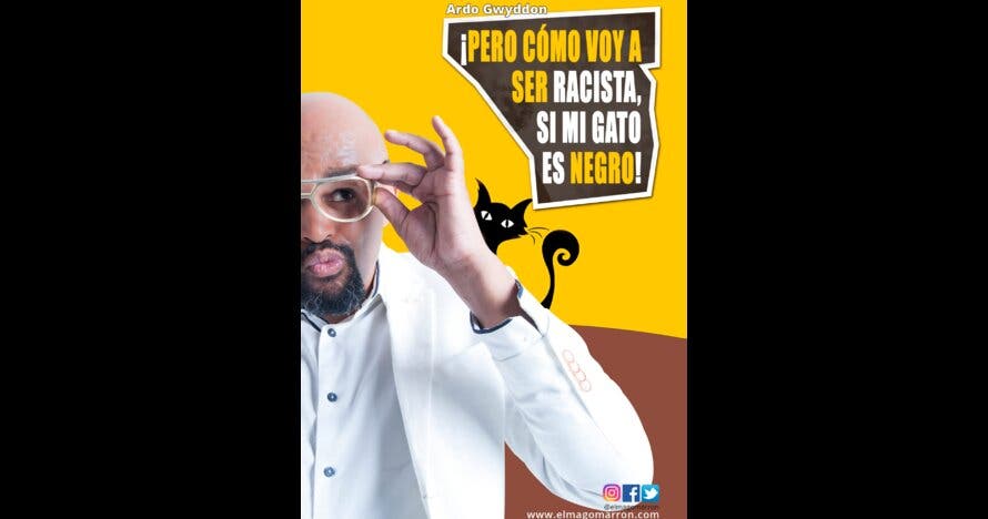 Pero como voy a ser racista, si mi gato es negro