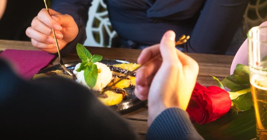 Menú Romántico: Delicias para enamorar en Jardinet d Aribau