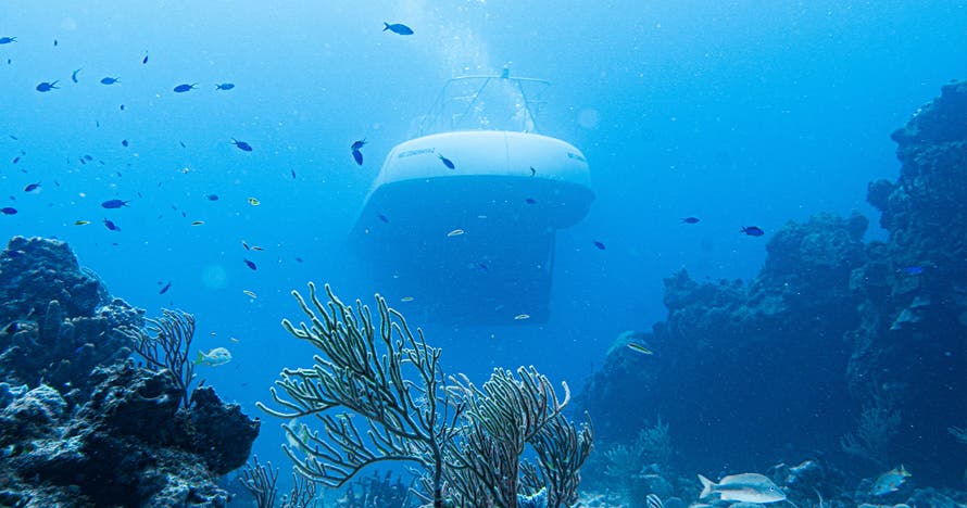 Aventura en submarino Atlantis Cozumel