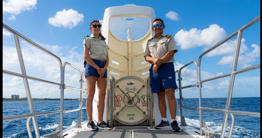 Aventura en submarino Atlantis Cozumel