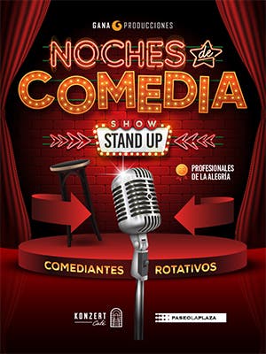 Noches de comedia stand up